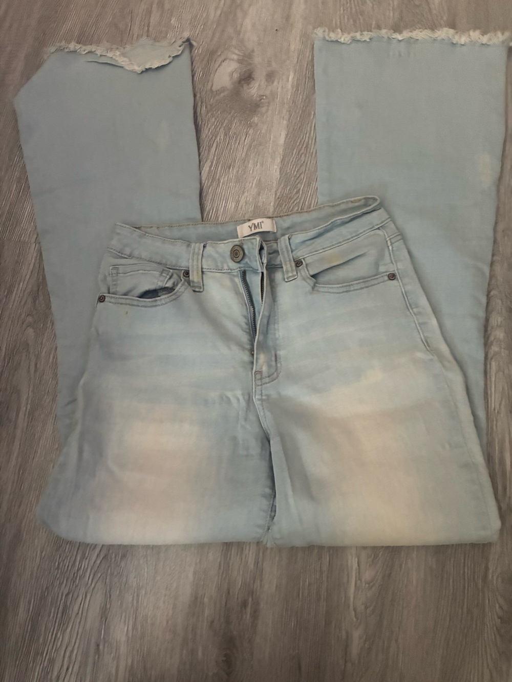 YMI Light Blue Flare Jeans